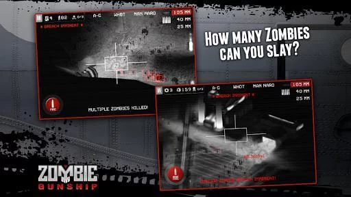 Изображение игры: Zombie Gunship