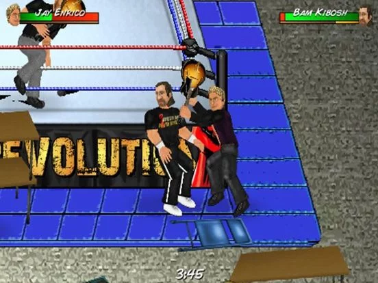 Изображение игры: Wrestling Revolution