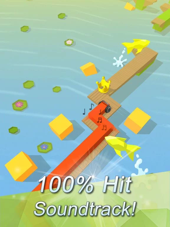 Изображение игры: Dancing Line