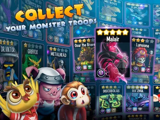 Изображение игры: Monster Legends