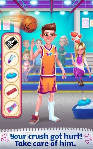 Изображение игры: My First High School Crush - Dress Up & Love Story