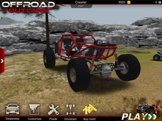 Изображение игры: Offroad Outlaws