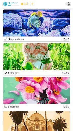 Изображение игры: April Coloring
