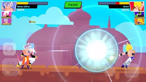 Изображение игры: Stick Warriors: Shadow Fighter