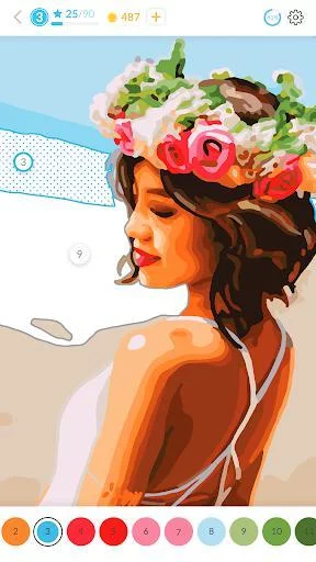 Изображение игры: April Coloring