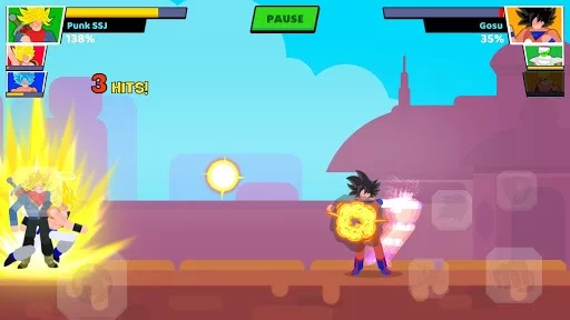 Изображение игры: Stick Warriors: Shadow Fighter