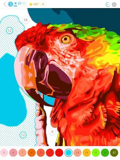 Изображение игры: April Coloring