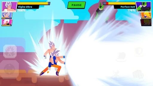 Изображение игры: Stick Warriors: Shadow Fighter
