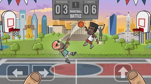 Изображение игры: Basketball Battle