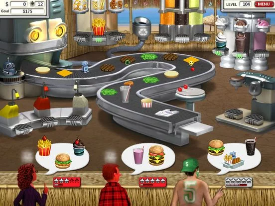 Изображение игры: Burger Shop 2 Deluxe