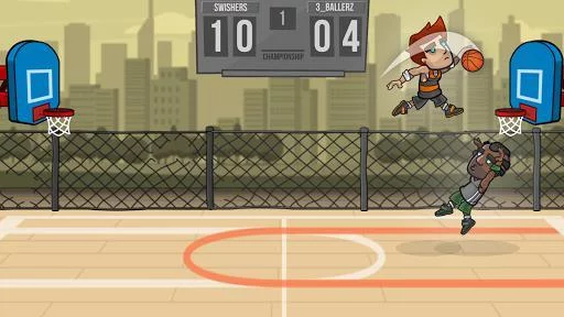 Изображение игры: Basketball Battle