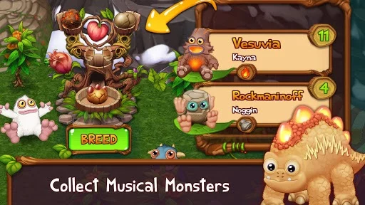 Изображение игры: My Singing Monsters: Dawn of Fire