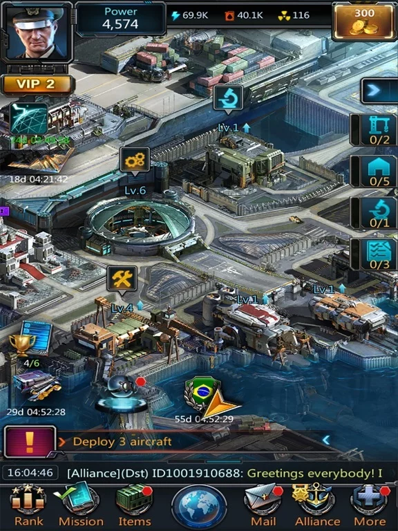 Изображение игры: Battle Warship: Naval Empire