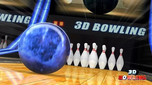 Изображение игры: 3D Bowling