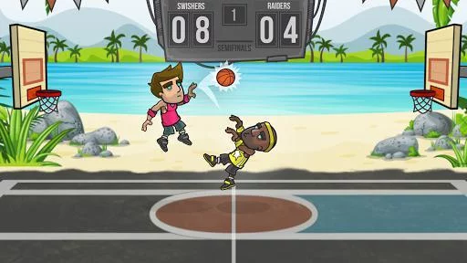 Изображение игры: Basketball Battle