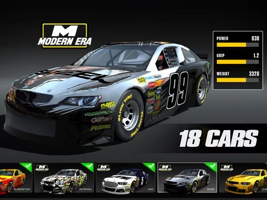 Изображение игры: Stock Car Racing