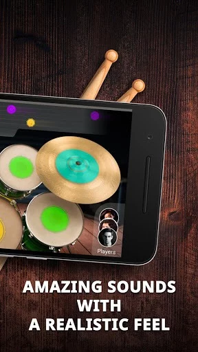 Изображение игры: Drum Set Music Games & Drums Kit Simulator