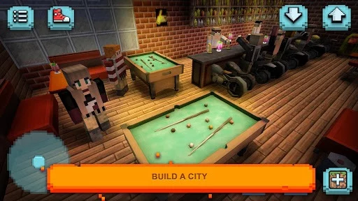 Изображение игры: Motorcycle Racing Craft: Moto Games & Building 3D