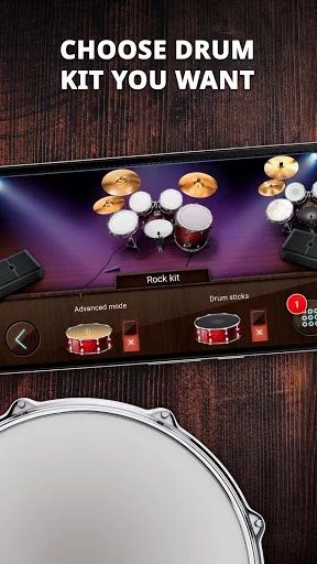 Изображение игры: Drum Set Music Games & Drums Kit Simulator