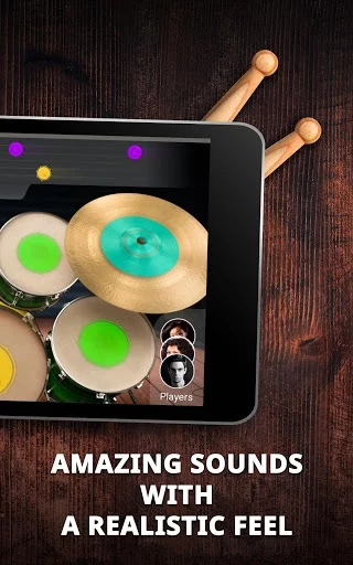 Изображение игры: Drum Set Music Games & Drums Kit Simulator