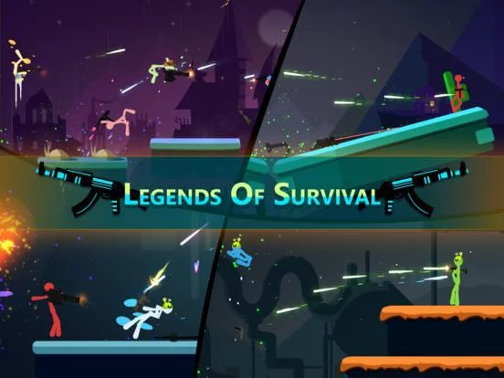 Изображение игры: Stickfight Infinity