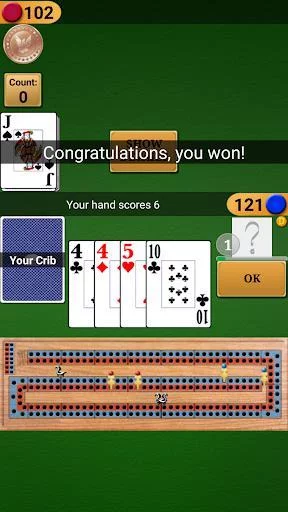 Изображение игры: Cribbage Pro Online!