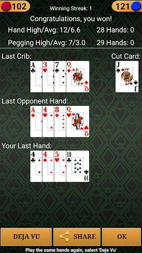 Изображение игры: Cribbage Pro Online!
