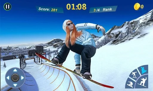 Изображение игры: Snowboard Master 3D