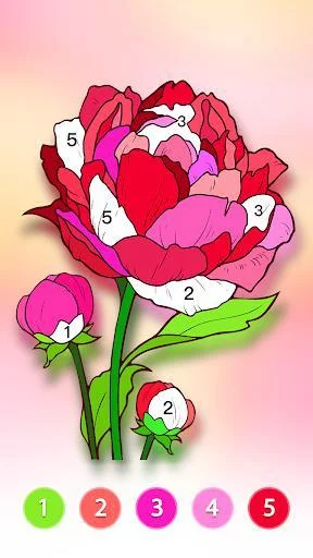 Изображение игры: Coloring Fun: Color by Number Games