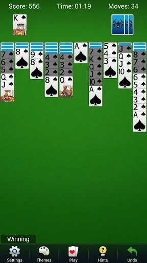 Изображение игры: Spider Solitaire - Best Classic Card Games