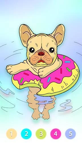 Изображение игры: Coloring Fun: Color by Number Games