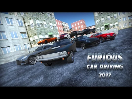 Изображение игры: Furious Car Driving 2017