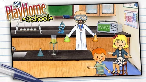 Изображение игры: My PlayHome School