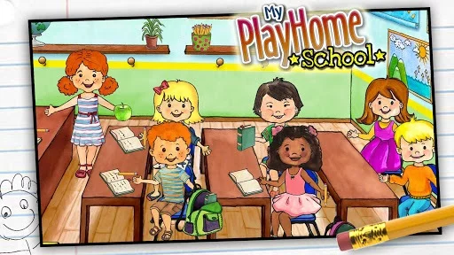 Изображение игры: My PlayHome School