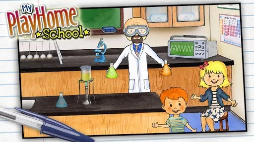 Изображение игры: My PlayHome School