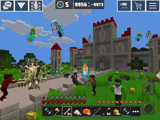Изображение игры: PlanetCraft: Block Craft Games