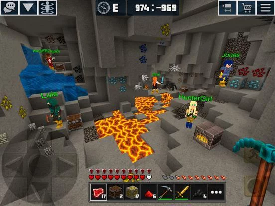 Изображение игры: PlanetCraft: Block Craft Games