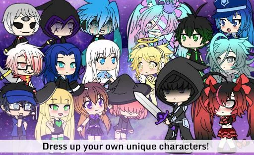 Изображение игры: Gachaverse (RPG & Anime Dress Up)