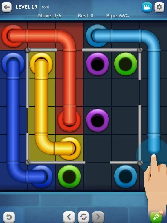 Изображение игры: Line Puzzle: Pipe Art