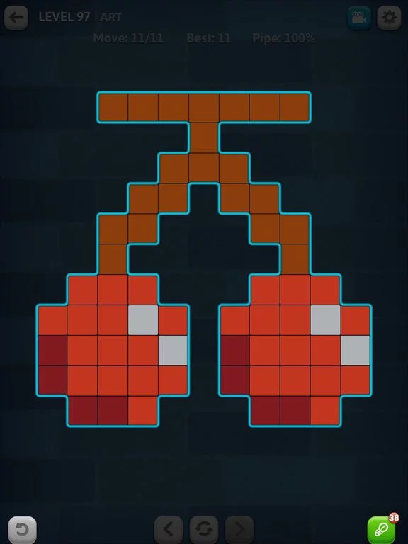Изображение игры: Line Puzzle: Pipe Art