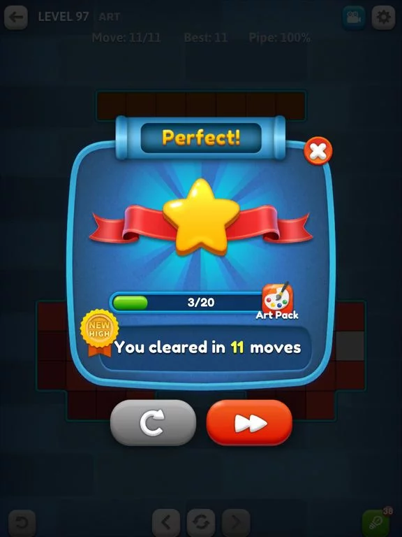 Изображение игры: Line Puzzle: Pipe Art