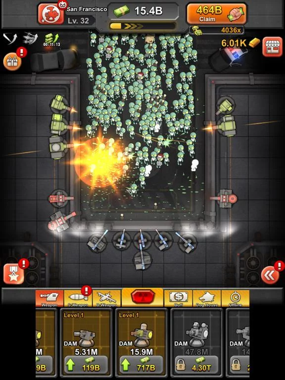 Изображение игры: Idle Zombies