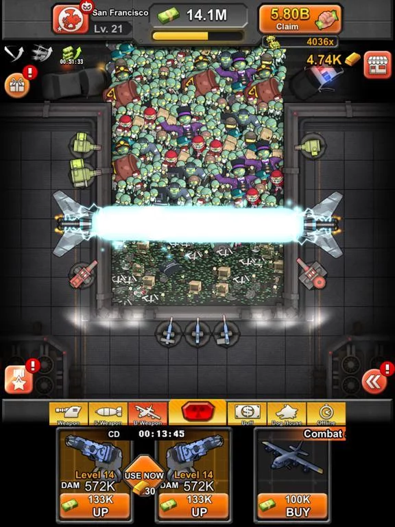 Изображение игры: Idle Zombies