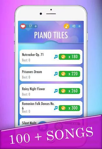 Изображение игры: Piano Tiles Game