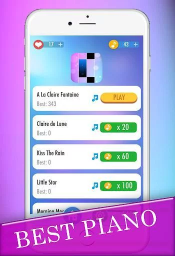 Изображение игры: Piano Tiles Game