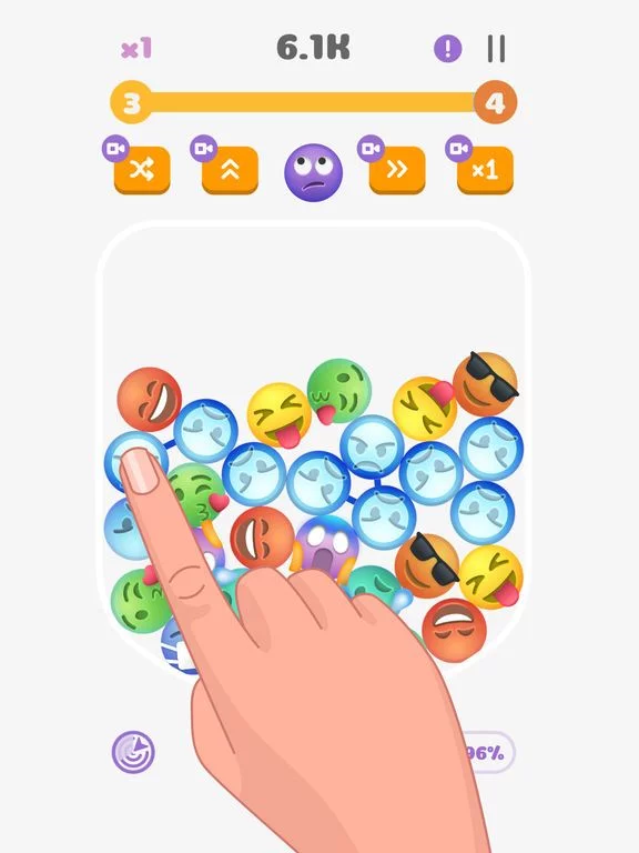 Изображение игры: Gravity Pops!