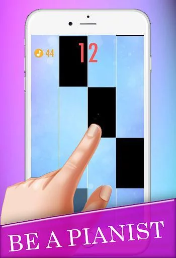Изображение игры: Piano Tiles Game