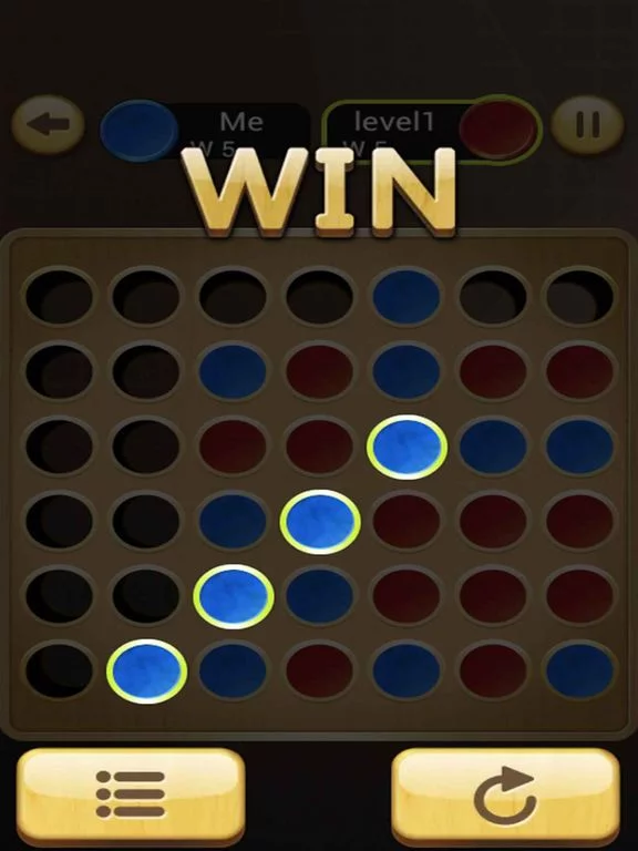 Изображение игры: 4 in a row king