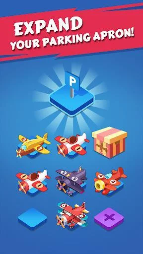Изображение игры: Merge Plane - Click & Idle Tycoon