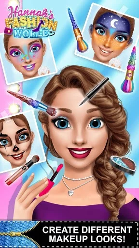 Изображение игры: Hannah’s Fashion World - Dress Up & Makeup Salon